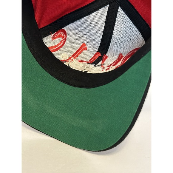 Chicago Bulls Snapback Cap Spell Out Hard to Find Wool Blend Hat AJD 90's - Picture 13 of 16